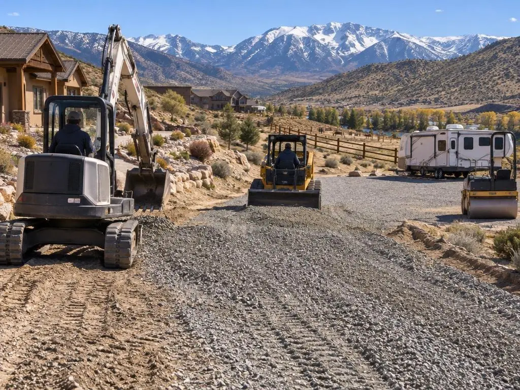 Gravel Driveways & RV Pads in Reno, NV
