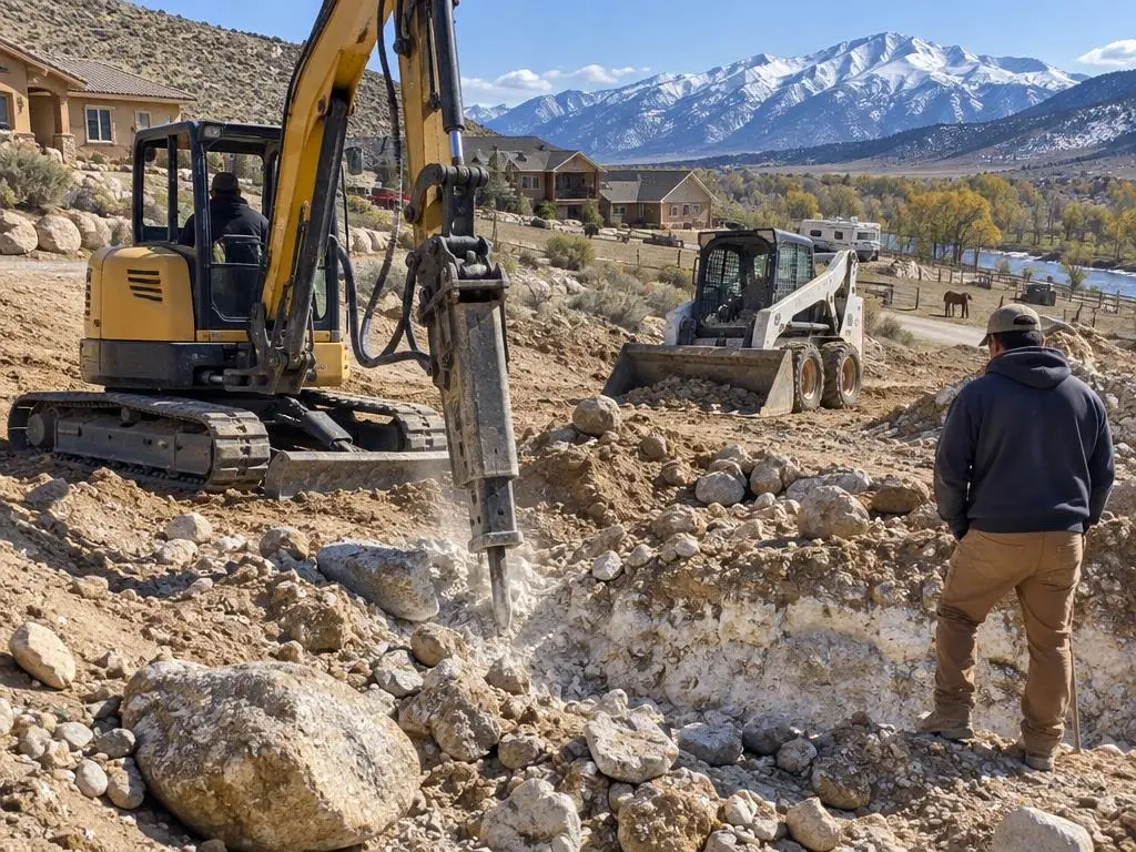 Hardpan & Rock Excavation in Reno, NV
